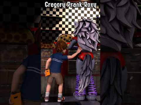 FNAF SB: Gregory Pranks Roxy #shorts #fnaf #animation