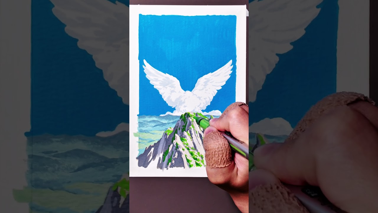 Fly,Go Beyond #art #painting #relaxing #drawing