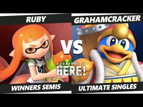 Ultimate Sub Tournament - Ruby (Inkling)  Vs. Grahamcracker (DeDeDe) - Everyone Is Here 4 WS