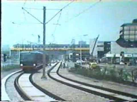 OUDE VERSIE!!! Metro R'dam Oostwestlijn proefbedrijf 1982