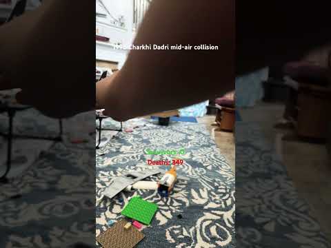 Paper 1996 Charkhi Dadri mid-air collision crash animation