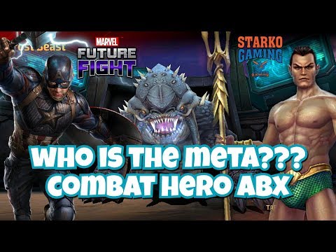 CAPTAIN AMERICA VS NAMOR - WHO IS THE META FOR COMBAT HERO IN ABX??? | MARVEL FUTURE FIGHT