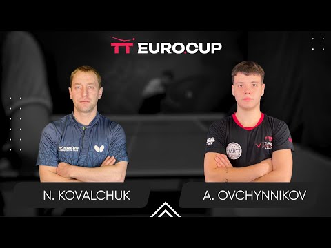 14:45 Nazarii Kovalchuk - Artem Ovchynnikov 13.02.2025 TT Euro.Cup Ukraine Star. TABLE 4