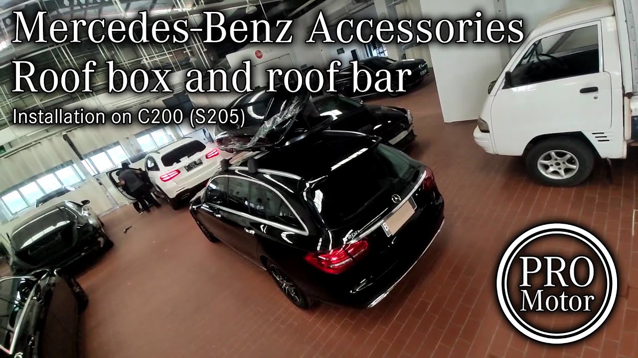 Mercedes-Benz Accessories - Roof Box and Roof Bar #PROmotor