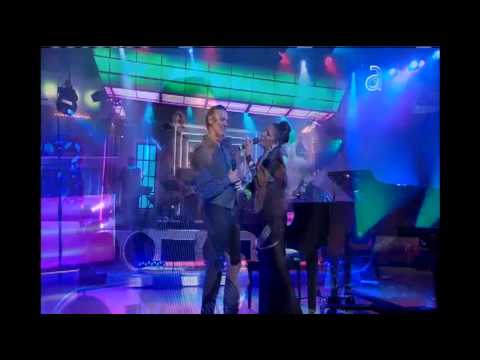 Carlos Manuel canta con Ana Maria en TN3 - América TeVé