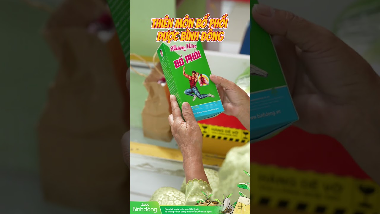 Chủ động bảo vệ phổi với Thiên Môn Bổ Phổi Dược Bình Đông, hỗ trợ bổ phổi, giảm ho, dịu họng