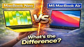 M5 MacBook Air vs MacBook Neo #TechTube