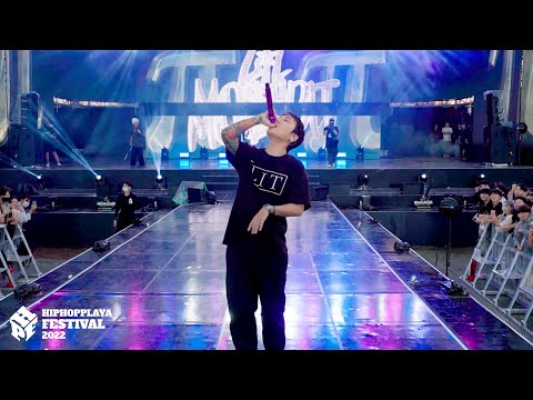 JUSTHIS - G+Jus Freestyle LIVE at HIPHOPPLAYA FESTIVAL 2022