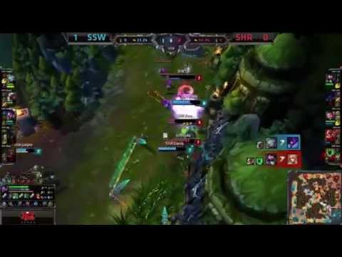 SSW vs SHR Game 2 - Worlds Final Game 2 - Ace At 10 minutes