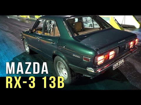 Mazda RX-3 rotary turbo street car