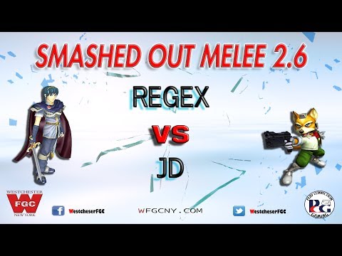 Smashed Out Melee V2.6 - regEx Vs. JD - Winners Quarter Finals