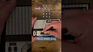 Play Seven Nation Army by White Stripes on Stylophone