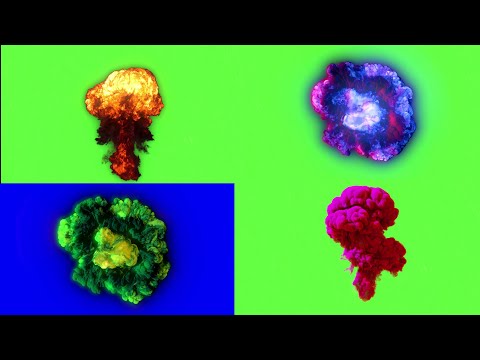 13 Real Fire and Flames | Color Blast with Blue and Green Screen with 4K | FREE TO USE | iforEdits
