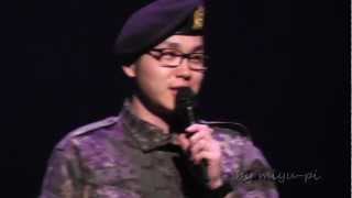 130320 Friendship Bridge concert - (Lee Seok Hoon 이석훈) 좋으니까