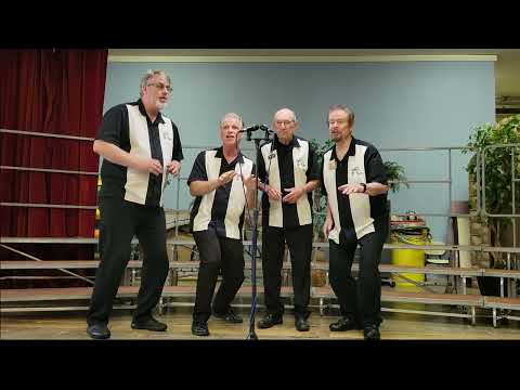 The Rivertown Sound Quartet singing ‘In That Great Gettin' Up Morning’ at the 2025 Harmony Festival in St. Charles, MO.