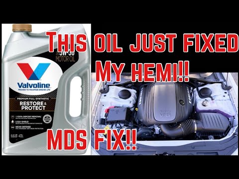 THIS OIL JUST FIXED MY 5.7 HEMI VALVOLINE RESTORE AND PROTECT MDS FIX