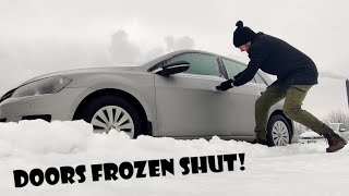 Car Doors Frozen Shut?