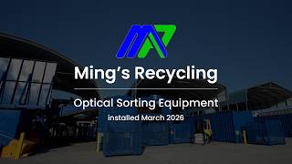 Ming's Recycling Corporation's new sorting equipment at the Florin Road facility