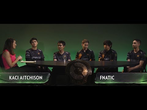TI8 Fnatic Interview with Kaci
