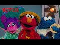 Elmo Cookie Monster Friends Crash Netflix Auditions Sesame Street Netflix