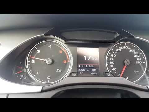 Audi A4 b8 3.0 tdi Quattro acceleration