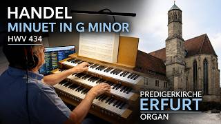 Download lagu Handel’s Beautiful Minuet in G Minor HWV 434 | Predigerkirche Erfurt Organ mp3
