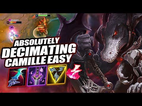 Absolutely DECIMATING Camille Toplane | Renekton Vs Camille | Stream VOD #2