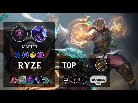 Ryze Top vs Renekton - EUW Master Patch 10.16