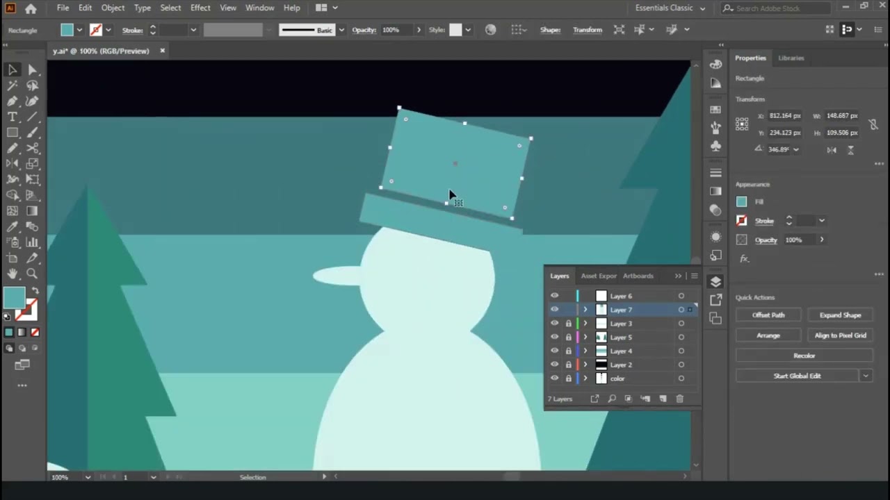 Flat Design Vector Art