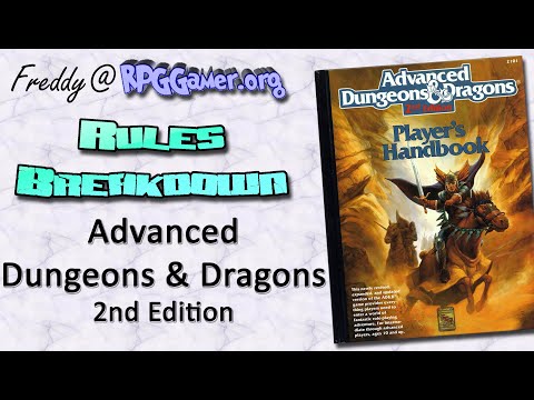 Rules Breakdown: Advanced Dungeons & Dragons 2nd Edition