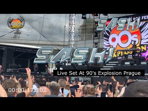 Sash! Live Set at the 90's Explosion Prague 2022