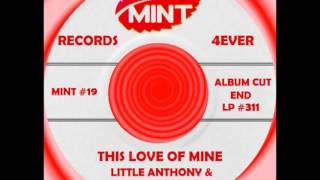 THIS LOVE OF MINE, Little Anthony/Imperials, END LP #311  1960