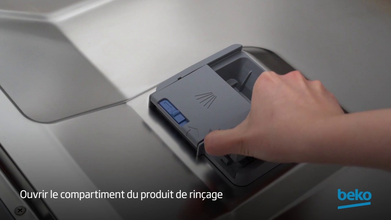 Comment mettre du liquide de rinçage dans mon lave-vaisselle Beko