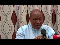 LIVE THE GENERAL SECRETARY OF THE CATHOLIC BISHOPS CONFERENCE WANTS THOSE WHO KILLED PEOPLE ON
