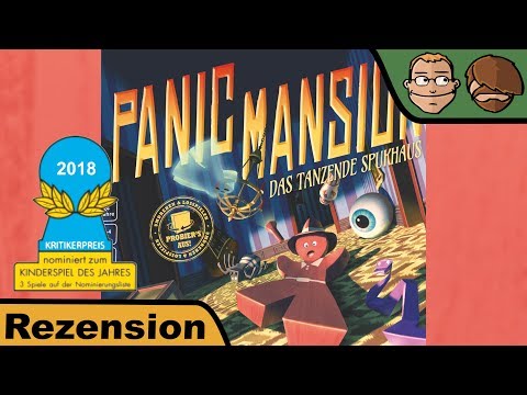 Panic Mansion (nominiert zum Kinderspiel des Jahres 2018) - Brettspiel - Review