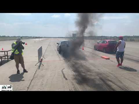 Audi A3 1.9 TDI vs Seat Ibiza 1.9 TDI drag race 1/4 mile 🚦🚗 - 4K