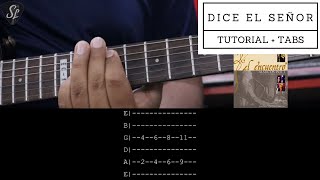 Dice el Señor - Marcos Witt - Tutorial de Guitarra Eléctrica - Tablaturas y Acordes