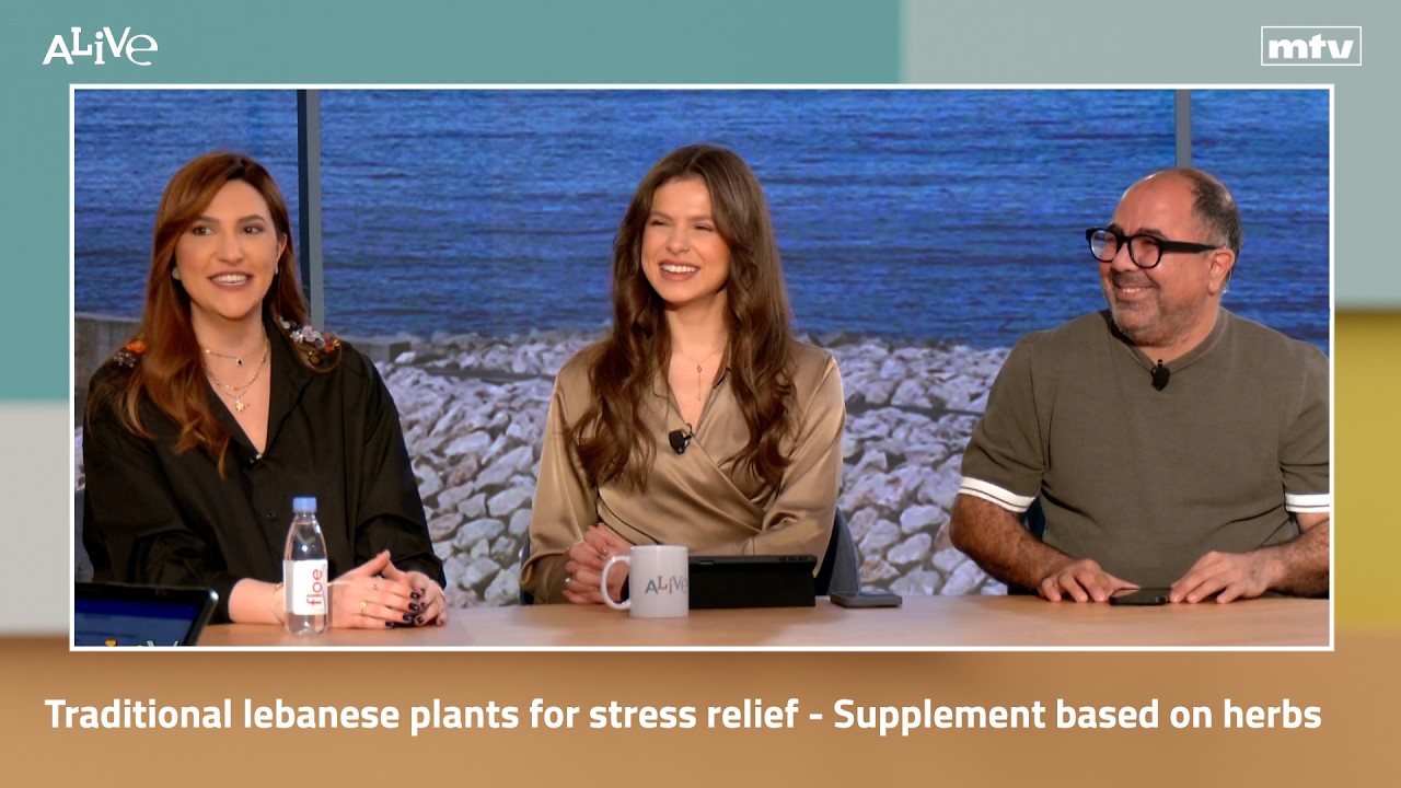 Traditional lebanese plants for stress relief - Supplement based on herbs