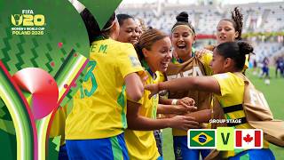 Brazil vs Canada Highlights | FIFA U-20 Women's World Cup 2026™