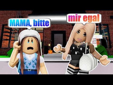 My mom doesn't love me in Brookhaven (Roblox Roleplay Story).