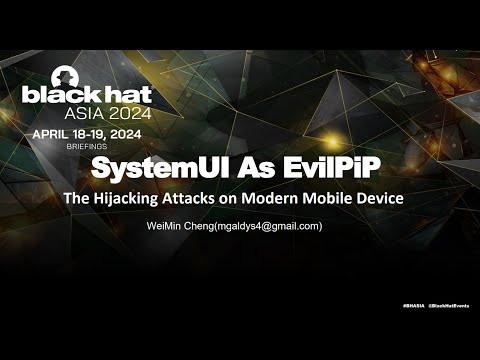 SystemUI As EvilPiP: The Hijacking Attacks on Modern Mobile Devices