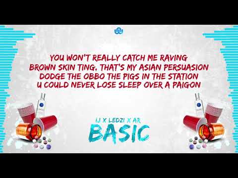 IJ x Ledzi x AR - BASIC (Official Lyric Video)