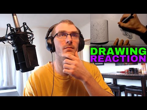 Reacting To My First Drawing Video