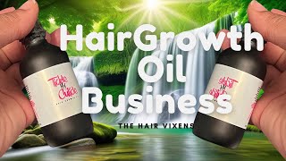 How To Make an All-Natural Growth Oil for Your Hair Business | DIY Tutorial |ASMR