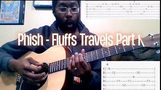Phish - Fluffs Travels Guitar Lesson + Tutorial pt1