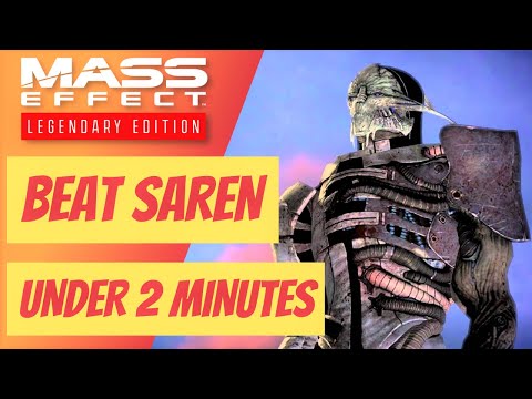Do This to Beat Saren on INSANITY in under Two Minutes: Mass Effect Legendary Edition
