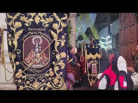 Salida - Procesión Festiva de Santa María Magdalena, Concepción Chiquirichapa 