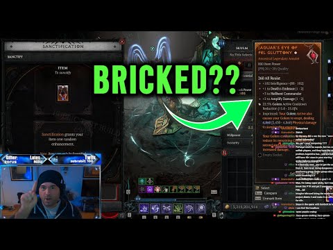 This New Diablo 4 ITEM System is TERRIBLE (Sanctification) | Season 11 PTR Review by SKULM