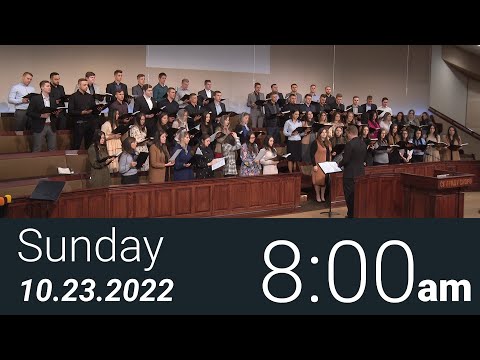10/23/2022 Sunday 8am - Full Service