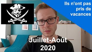 Pas de Vacances pour les Pirates - Juillet-Août 2020